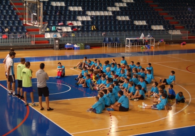  Treinando com o basquete 